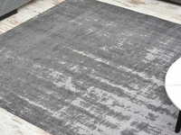 Loftowy dywan MIST GRAFITOWY RETRO plamoodporny naturalny - ciekawa kolorystyka